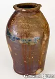Warne & Letts, Rare WARNE & LETTS / LIBERTY FOREVER Stoneware Jar, early 19th century, Stoneware