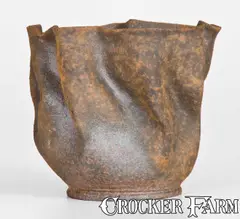 G.E. Ohr, G.E. OHR / Biloxi, Miss. (George Ohr) Pottery Vase, circa 1895-1900, Stoneware