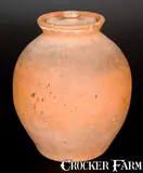 John W. Bell, Scarce Four-Gallon JOHN W. BELL / Waynesboro, Pa. Redware Lidded Jar