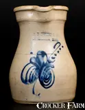 F. B. Norton & Co, F B NORTON & CO / WORCESTER MASS Stoneware Pitcher