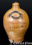Commeraw's Stoneware, Extremely Rare 1/2 Gal. COMMERAWS / STONEWARE Jug