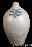 R. C. Willis, Very Rare NYC Stoneware Jug Inscribed "R. C. Willis / South Street," c1820s, circa 1823-26, Stoneware