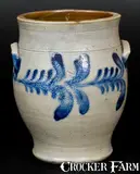 R.C.R, R.C.R. / PHILA. Stoneware Jar, Richard Remmey, Philadelphia, circa 1870