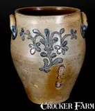 Armstrong & Wentworth, ARMSTRONG & WENTWORTH / NORWICH Stoneware Jar with Fine Incised Decoration, circa 1814-1834, Stoneware