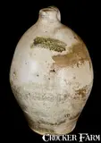 T. Warne Co., Rare T. WARNE CO. / SOUTH AMBOY (New Jersey) Stoneware Jug, circa 1800, Stoneware