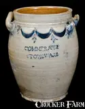 Commeraw's Stoneware, Fine COMMERAWS / STONEWARE / CORLEARS / HOOK / N. YORK Jar