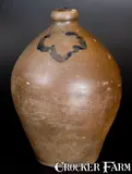 C. Crolius, 2 Gal. C. CROLIUS / MANUFACTURER / NEW-YORK Ovoid Stoneware Jug
