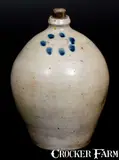 C. Crolius, Fine Ovoid C. CROLIUS / MANUFACTURER / NEW-YORK, circa 1815, Stoneware
