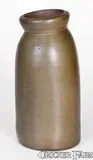 J. P. Parker, Rare J. P. PARKER / JANE LEW, W. VA Stoneware Canning Jar, circa 1875, Stoneware