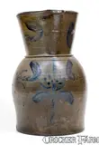 J.M. Hickerson, Rare 2 Gal. J. M. HICKERSON / STRASBURG, VA Stoneware Pitcher, circa 1890, Stoneware