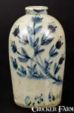John Bell, Extremely Rare JOHN BELL / WAYNESBORO Celadon-Glazed Stoneware Jug Inscribed "C. F. Bell", circa 1860, Stoneware