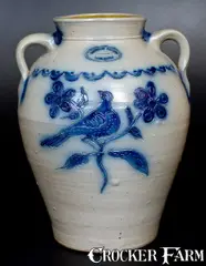 Beaumont Pottery, Contemporary Stoneware Jar, BEAUMONT POTTERY / YORK, MAINE, 1985, 1985, Stoneware