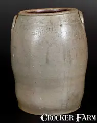 A. Melcher & Co., A. MELCHER & CO. / MANUFACTURERS / LOUISVILLE, KY Stoneware Jar, third quarter 19th century, Stoneware