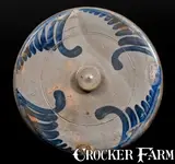 J. Keister & Co, J. KEISTER & CO. / STRASBURG. VA Stoneware Lid, circa 1870, Stoneware
