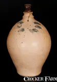 C. Crolius, C. CROLIUS / MANUFACTURER / MANHATTAN-WELLS / NEW-YORK Stoneware Jug, circa 1815, Stoneware