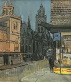 Kenneth Gribble, Buxton Street, Middlesbrough, 1952, Oil on canvas