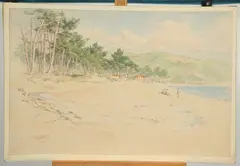 Robert Talbot Kelly, Pair Of Beach And Coast Scenes, 1924, Watercolour, unframed