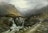 William Hindle, Mardale, Westmorland, Oil on canvas, annotated to verso