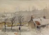 George Edward Horton, Winter, Newcastle Upon Tyne