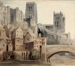 Byron Eric Dawson, Durham Iii, 1931, Watercolour