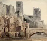 Byron Eric Dawson, Durham Iii, 1931, Watercolour