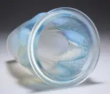 René Lalique (French, 1860-1945), A Large 'Ceylan' Vase, Designed 1924 by René Lalique, glass, press-moulded, frosted and polished with blue staining, wheel-cut 'R, sold Nov 2022