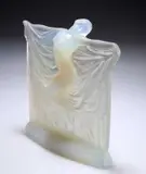 René Lalique (French, 1860-1945), 'Thais', An Opalescent Glass Statuette, Designed 1925 by René Lalique, glass, sold Nov 2022