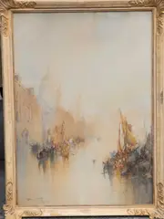 Frank Wasley, Venice, Watercolour