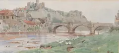 Harry Goodwin, View Of Richmond, 1892, Watercolour and pencil