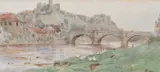 Harry Goodwin, View Of Richmond, 1892, Watercolour and pencil