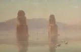 Robert Talbot Kelly, At Thebes, Egypt, Watercolour