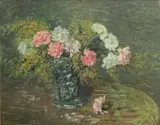 Everett Shinn, Still Life, Oil on canvas