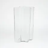 Alvar Aalto, Vase, Iittala, clear glass