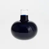 Kaj Franck, Art glass, model KF 278, Nuutajärvi, clear and blue glass
