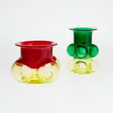 Nanny Still, Vases, 2 pcs, Pajazzo, Riihimäen lasi Oy