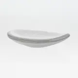 Tapio Wirkkala, Bowl, 3337 (Leaf), Iittala, clear glass