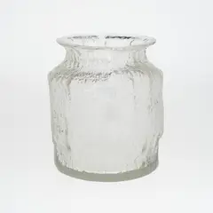 Timo Sarpaneva, Vase, Finlandia, model 3354, Iittala, 1960's, clear glass