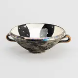 Åsa Hellman, A Bowl, multicolored iridescent glaze