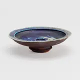 Kyllikki Salmenhaara, A Dish, Arabia, partly glazed ceramics