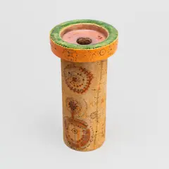 Rut Bryk, A Candlestick, Arabia, partly glazed ceramics