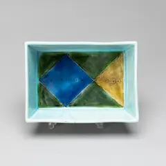 Rut Bryk, Decorative bowl, mid 20th Century, glazed ceramics