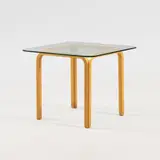 Alvar Aalto, Table, model Y805C, Artek, latter half of the 20th century, lacquered birch with Y-legs