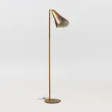 Floor Light, model 9628, Taito/ Idman, mid 20th century by Paavo Tynell, brass, sold Jun 2026