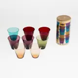 Kaj Franck, A set of eight glasses, Kimara, Nuutajärvi, 1950-60's