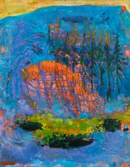 Reidar Särestöniemi, Untitled, oil