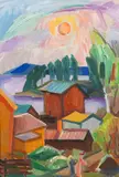 Gösta Diehl, Untitled, oil