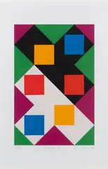 Paul Osipow, Untitled, serigraph