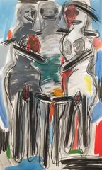 Juha Sääski, Untitled, mixed media