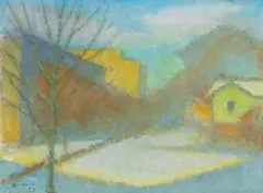 Werner Åström, Untitled, oil