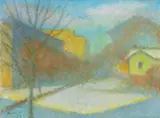 Werner Åström, Untitled, oil